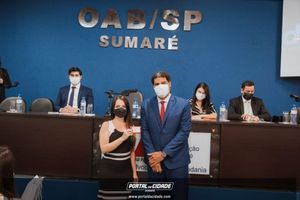 OAB Sumar&eacute; realiza a 1&ordf; entrega do ano das carteiras aos novos Advogados