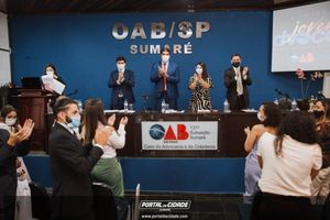 OAB Sumar&eacute; realiza a 1&ordf; entrega do ano das carteiras aos novos Advogados