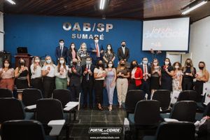 OAB Sumar&eacute; realiza a 1&ordf; entrega do ano das carteiras aos novos Advogados