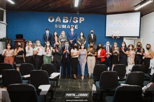 OAB Sumar&eacute; realiza a 1&ordf; entrega do ano das carteiras aos novos Advogados