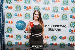 OAB Sumar&eacute; realiza a 1&ordf; entrega do ano das carteiras aos novos Advogados