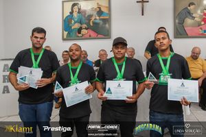 Entrega de medalhas de sobriedade ARA Jabuticabeiras