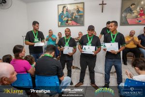 Entrega de medalhas de sobriedade ARA Jabuticabeiras