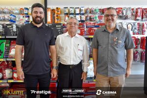 Reinaugura&ccedil;&atilde;o da Casima Materiais El&eacute;tricos 