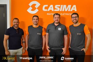 Reinaugura&ccedil;&atilde;o da Casima Materiais El&eacute;tricos 