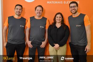 Reinaugura&ccedil;&atilde;o da Casima Materiais El&eacute;tricos 