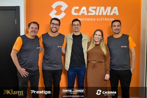 Reinaugura&ccedil;&atilde;o da Casima Materiais El&eacute;tricos 