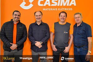 Reinaugura&ccedil;&atilde;o da Casima Materiais El&eacute;tricos 