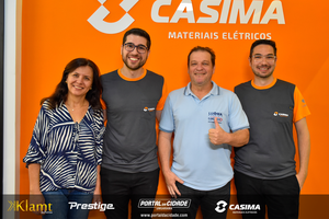 Reinaugura&ccedil;&atilde;o da Casima Materiais El&eacute;tricos 