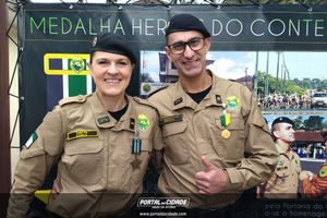 PMPR celebra 171 anos com homenagens no 27&ordm; Batalh&atilde;o