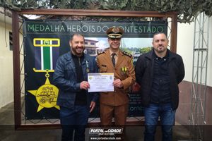 PMPR celebra 171 anos com homenagens no 27&ordm; Batalh&atilde;o