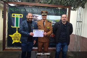 PMPR celebra 171 anos com homenagens no 27&ordm; Batalh&atilde;o