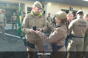 Pol&iacute;cia Militar de Porto Uni&atilde;o celebra 66 anos da 2&ordf; Companhia