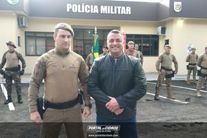 Pol&iacute;cia Militar de Porto Uni&atilde;o celebra 66 anos da 2&ordf; Companhia