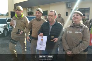 Pol&iacute;cia Militar de Porto Uni&atilde;o celebra 66 anos da 2&ordf; Companhia