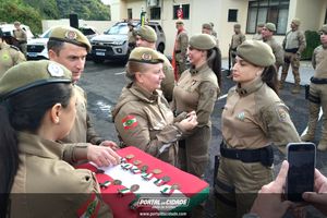 Pol&iacute;cia Militar de Porto Uni&atilde;o celebra 66 anos da 2&ordf; Companhia