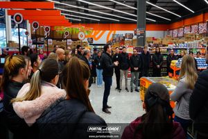 Inaugura&ccedil;&atilde;o Supermercado Bahniuk de Mallet