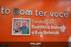 Inaugura&ccedil;&atilde;o Supermercado Bahniuk de Mallet