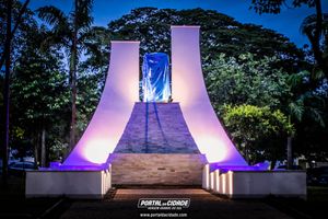 Inaugura&ccedil;&atilde;o do Fontan&aacute;rio Pe. Donizetti Tavares de Lima
