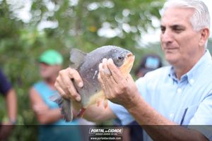 Soltura de Peixes da 7&ordm; Torneio de Pesca 