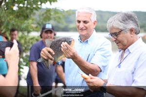 Soltura de Peixes da 7&ordm; Torneio de Pesca 