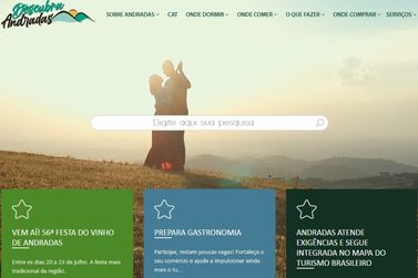 Site “Descubra Andradas” é lançado com diversas informações da cidade
