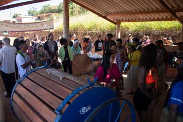 Casa de Farinha do Povo Indígena Kiriri do Acré é inaugurada em Caldas