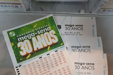 Mega-Sena de anivers&aacute;rio de 30 anos ter&aacute; pr&ecirc;mio de R$ 300 milh&otilde;es