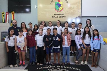 Programa Legislativo Mirim inicia atividades na C&acirc;mara de Andradas