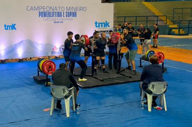 Atleta de Andradas bate recorde no Campeonato Mineiro de Powerlifting e Supino