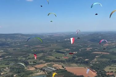 Confira os vencedores da etapa do Campeonato Paulista de Parapente realizada em Andradas