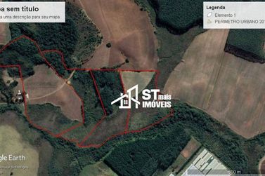 Terreno &agrave; venda - 55902m&sup2; - Zona Rural