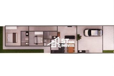 Casa &agrave; venda - 77m&sup2; - Jo&atilde;o Teixeira Filho