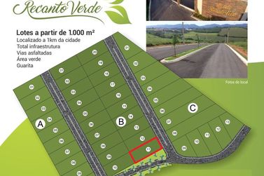 Ch&aacute;cara &agrave; venda - 1000m&sup2; - Contendas