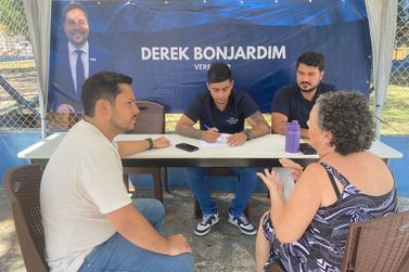 Vereador leva gabinete itinerante aos bairros de Atibaia