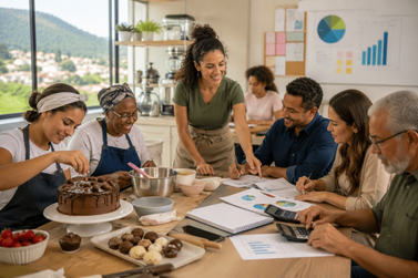 Cursos gratuitos de confeitaria e finan&ccedil;as abrem inscri&ccedil;&otilde;es em Atibaia