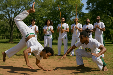 Atletas de 3 a 74 anos disputam campeonato de capoeira em Atibaia