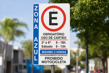 Zona Azul continua sem cobran&ccedil;a no Centro de Atibaia