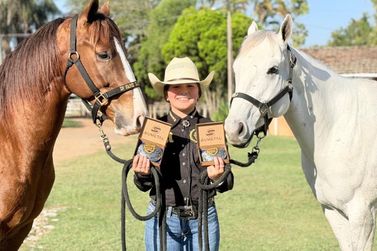 Amazona de Atibaia conquista t&iacute;tulo in&eacute;dito nos Tr&ecirc;s Tambores aos 11 anos