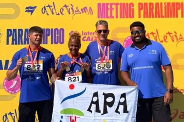 Atibaia conquista seis medalhas de ouro em competi&ccedil;&atilde;o paral&iacute;mpica nacional