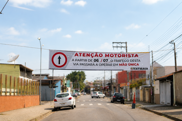 Motoristas devem ficar atentos a mudan&ccedil;a no tr&acirc;nsito em bairro de Atibaia