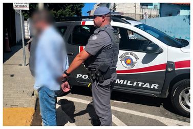 Homem procurado por les&atilde;o corporal &eacute; preso no Centro de Atibaia