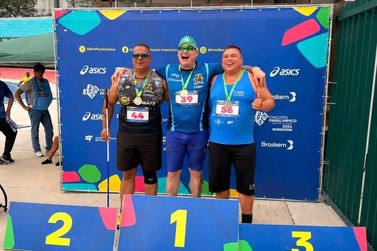 Paratleta de Atibaia sobe ao p&oacute;dio em competi&ccedil;&atilde;o internacional