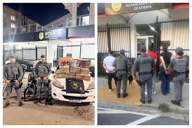 Trio suspeito de furto em supermercado &eacute; preso em Atibaia