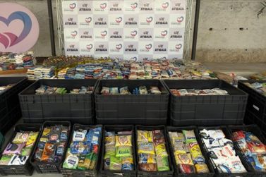 Solidariedade na Festa de Flores rende 2,7 toneladas de alimentos em Atibaia