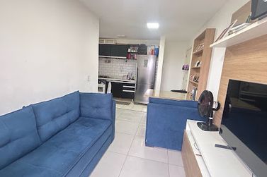 Apartamento para alugar - 49m&sup2; - Caetetuba