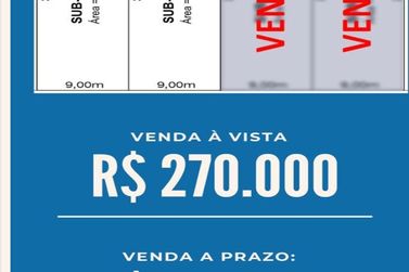 Terreno &agrave; venda - 252m&sup2; - JARDIM DAS CEREJEIRAS