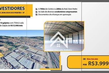 Terreno &agrave; venda - 7007m&sup2; - Vila S&atilde;o Jos&eacute;