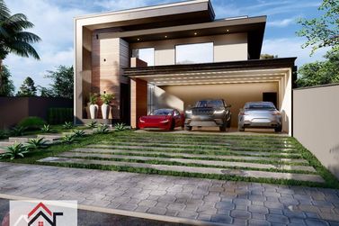 Casa &agrave; venda - 299m&sup2; - Condominio Figueira Garden