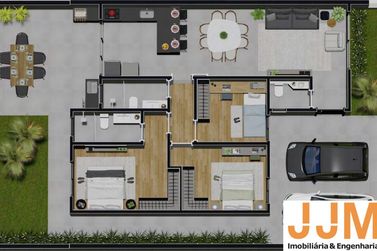 Casa &agrave; venda - 96m&sup2; - Itapetinga